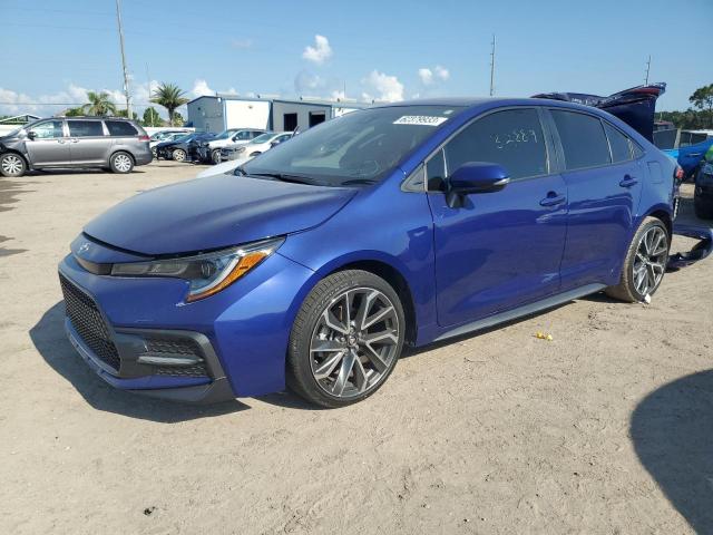 Photo 1 from auction – 2022 TOYOTA COROLLA SE with VIN 5YFS4MCE9NP116502