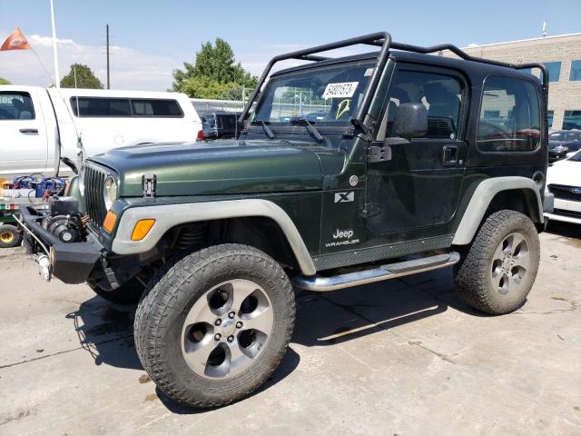 Photo 1 from auction – 2005 JEEP WRANGLER X with VIN 1J4FA39S75P319207