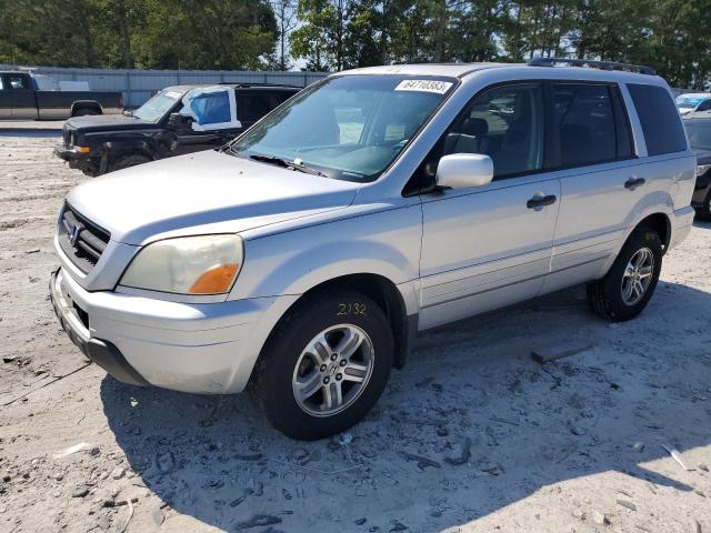 HONDA PILOT EXL 2005 with VIN 5FNYF18695B018182 - Photo from auction