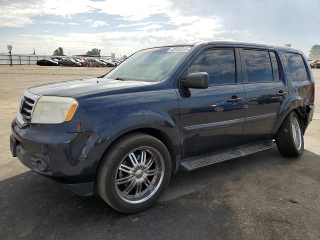 HONDA PILOT LX 2012 with VIN 5FNYF3H25CB017441 - Photo from auction
