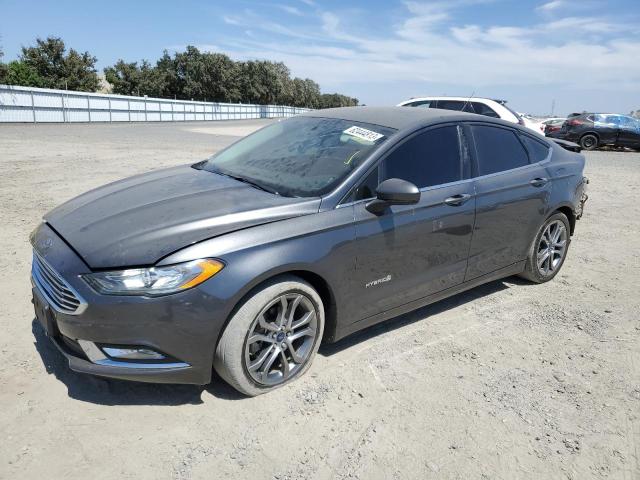FORD FUSION SE 2017 with VIN 3FA6P0LUXHR324286 - Photo from auction