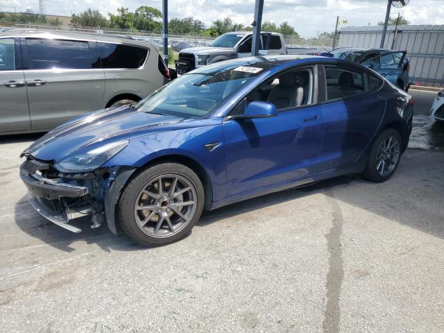 TESLA MODEL 3 2021 with VIN 5YJ3E1EA2MF087672 - Photo from auction