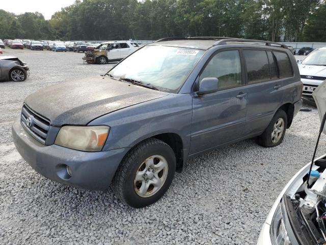 TOYOTA HIGHLANDER 2007 with VIN JTEGD21A770167256 - Photo from auction