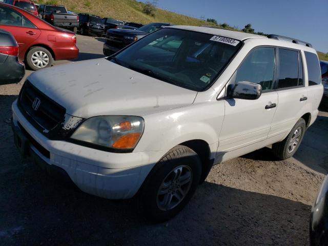 HONDA PILOT EX 2005 z numerem VIN 2HKYF18425H547232 - Zdjęcie z aukcji