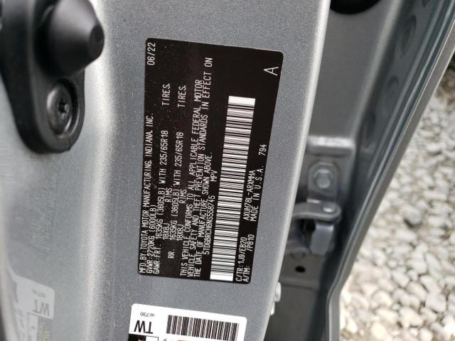 Zdjęcie 14 z aukcji – 2022 TOYOTA HIGHLANDER z VIN 5TDGBRCH6NS558745
