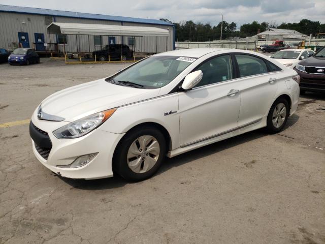HYUNDAI SONATA HYB 2013 with VIN KMHEC4A4XDA079002 - Photo from auction