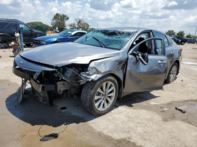 KIA OPTIMA LX 2018 with VIN 5XXGT4L35JG270845 - Photo from auction