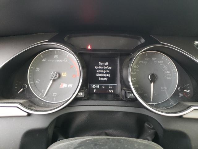 Photo 9 from auction – 2013 AUDI S5 PREMIUM with VIN WAUCGAFHXDN013369