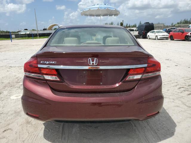 Photo 6 from auction – 2013 HONDA CIVIC EX with VIN 19XFB2F88DE035363
