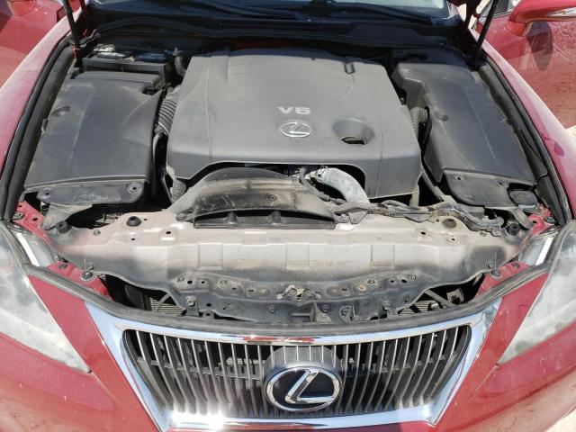 Photo 11 from auction – 2012 LEXUS IS 250 with VIN JTHCF5C25C5058326