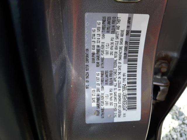 Photo 14 from auction – 2009 MAZDA CX-9 with VIN JM3TB38A590179954