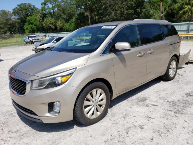 KIA SEDONA EX 2016 with VIN KNDMC5C16G6130513 - Photo from auction
