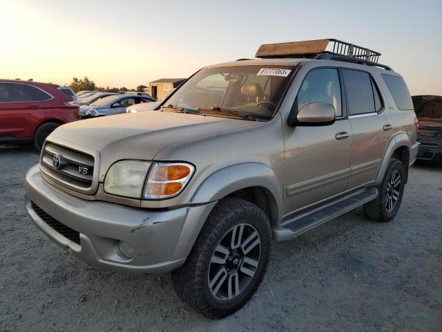 TOYOTA SEQUOIA sr 2002 с VIN 5TDBT44A72S089477 - Фото с аукциона