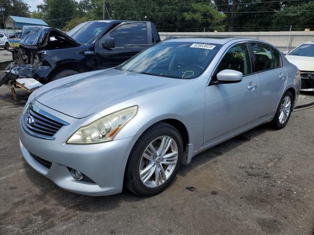 INFINITI G37 BASE 2010 with VIN JN1CV6APXAM402005 - Photo from auction