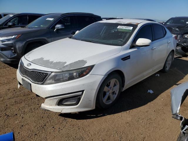 KIA OPTIMA LX 2014 with VIN 5XXGM4A7XEG285155 - Photo from auction
