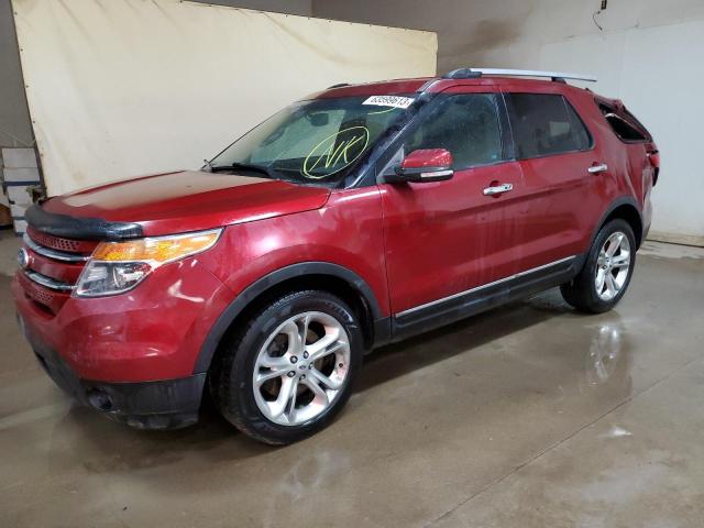 FORD EXPLORER L 2014 with VIN 1FM5K8F82EGA58858 - Photo from auction