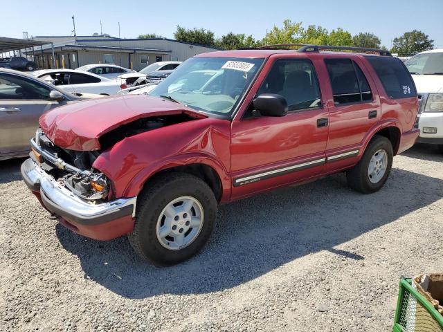 CHEVROLET BLAZER 2001 with VIN 1GNDT13W712209988 - Photo from auction