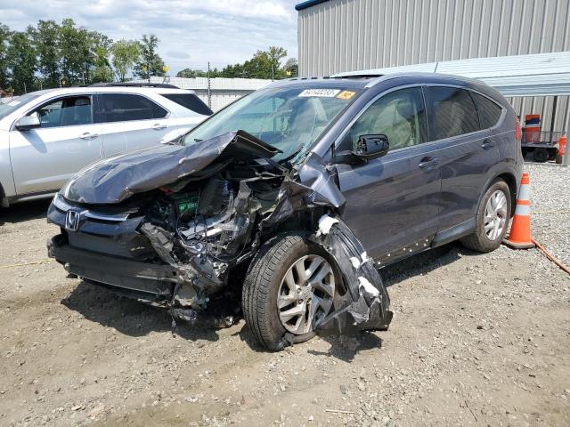 HONDA CR-V EXL 2015 with VIN 2HKRM3H71FH536952 - Photo from auction