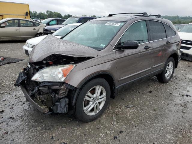 HONDA CR-V EX 2011 with VIN 5J6RE4H55BL021101 - Photo from auction