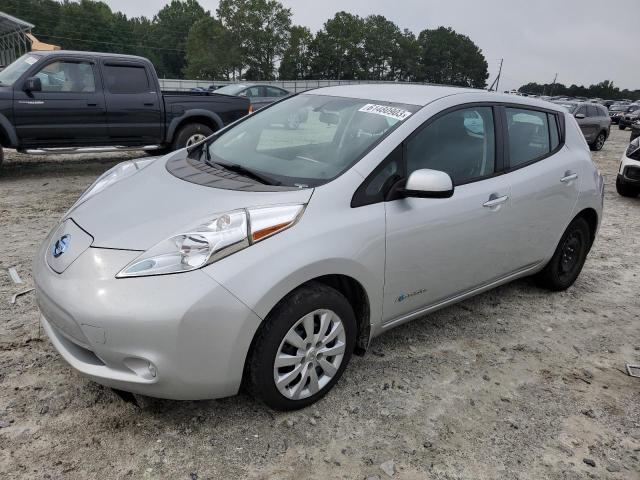 NISSAN LEAF S 2015 with VIN 1N4AZ0CP0FC320323 - Photo from auction