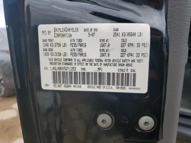Photo 14 from auction – 2007 JEEP LIBERTY SP with VIN 1J4GL48K47W711253