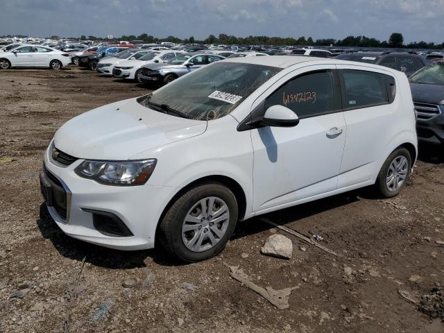 CHEVROLET SONIC 2018 with VIN 1G1JG6SH6J4103982 - Photo from auction