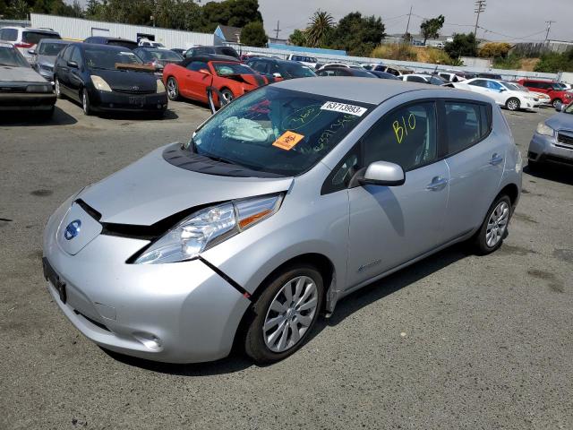 NISSAN LEAF S 2015 con VIN 1N4AZ0CP2FC335101 - Foto de la subasta