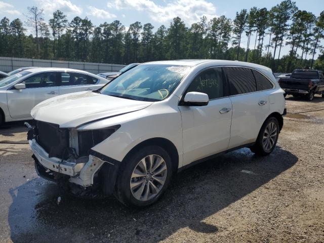 ACURA MDX TECHNO 2014 with VIN 5FRYD3H41EB005442 - Photo from auction