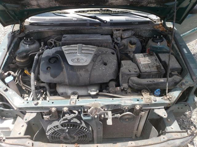 Photo 11 from auction – 2005 KIA RIO with VIN KNADC125X56356206
