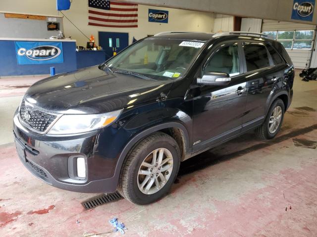 KIA SORENTO LX 2014 with VIN 5XYKTCA62EG450772 - Photo from auction