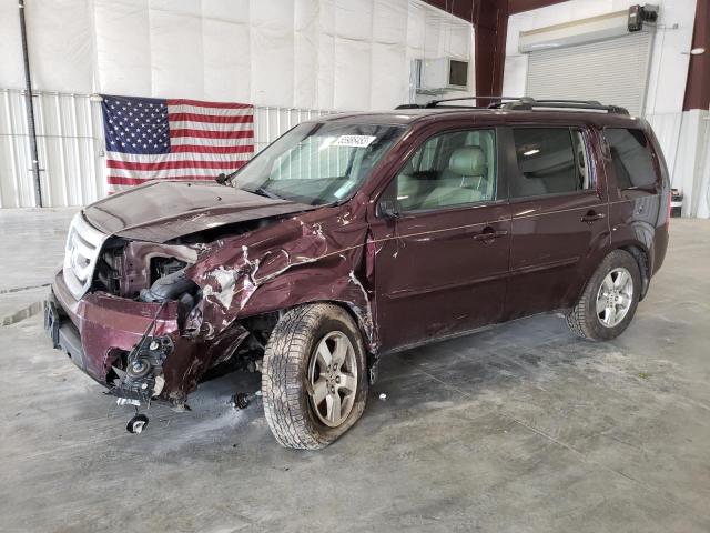 HONDA PILOT EXL 2009 with VIN 5FNYF48579B043838 - Photo from auction