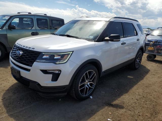 FORD EXPLORER S 2018 with VIN 1FM5K8GT1JGA68987 - Photo from auction