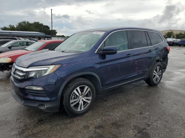 HONDA PILOT EXL 2018 с VIN 5FNYF6H50JB070489 - Снимка от търг