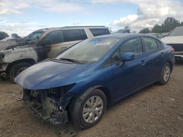 HONDA CIVIC LX 2012 with VIN 19XFB2F58CE368389 - Photo from auction