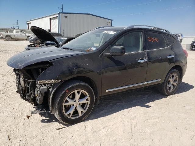 NISSAN ROGUE S 2011 with VIN JN8AS5MT1BW185163 - Photo from auction