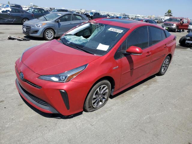 Photo 1 from auction – 2019 TOYOTA PRIUS with VIN JTDKARFU6K3084718