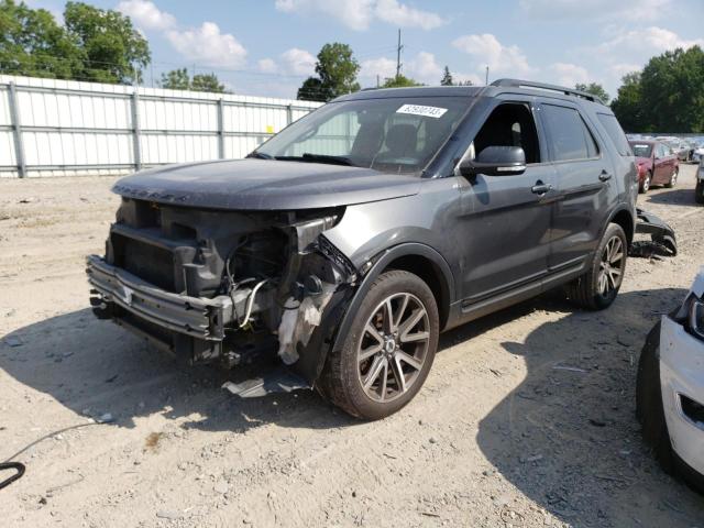FORD EXPLORER X 2015 with VIN 1FM5K8D81FGB58163 - Photo from auction