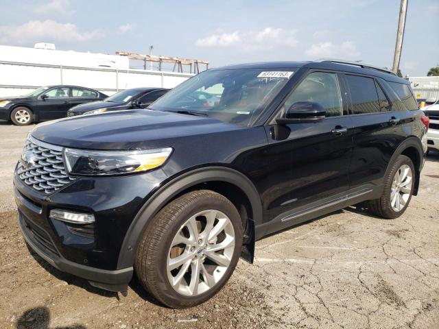 FORD EXPLORER P 2022 with VIN 1FM5K8HC4NGB42830 - Photo from auction