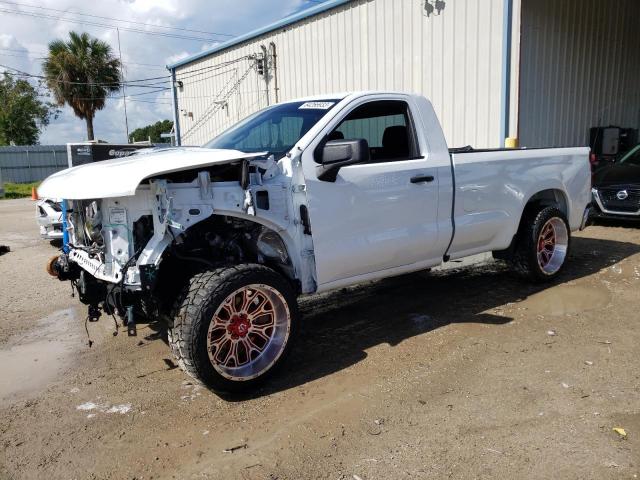 CHEVROLET SILVERADO 2021 with VIN 3GCNWAEF9MG336156 - Photo from auction