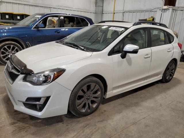 SUBARU IMPREZA SP 2016 with VIN JF1GPAP64G9285694 - Photo from auction