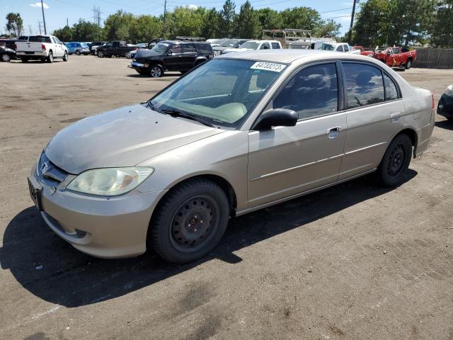 HONDA CIVIC LX 2004 with VIN 2HGES16554H513711 - Photo from auction