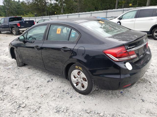 Photo 2 from auction – 2013 HONDA CIVIC LX with VIN 19XFB2F51DE013288