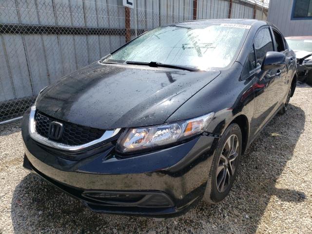 HONDA CIVIC EX 2013 with VIN 19XFB2F84DE282556 - Photo from auction