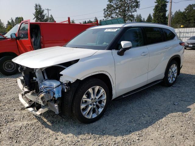Photo 1 from auction – 2022 TOYOTA HIGHLANDER with VIN 5TDDZRBH4NS165309