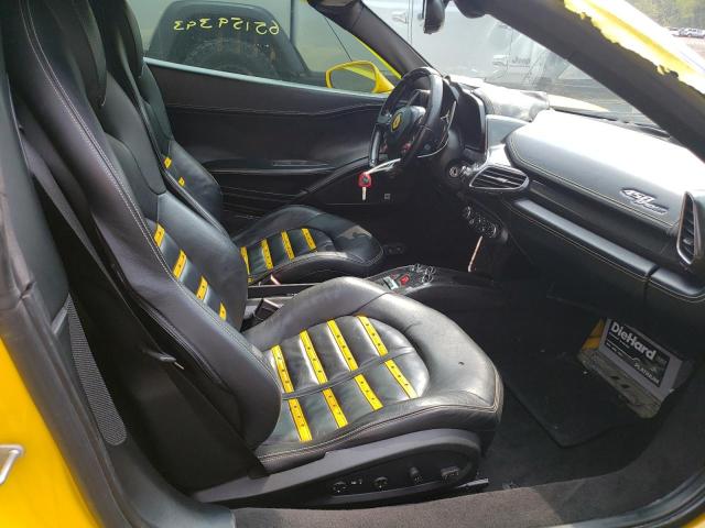 Photo 10 from auction – 2014 FERRARI 458 SPIDER with VIN ZFF68NHA5E0197866