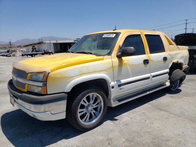 CHEVROLET AVALANCHE 2003 with VIN 3GNEC13T53G322410 - Photo from auction