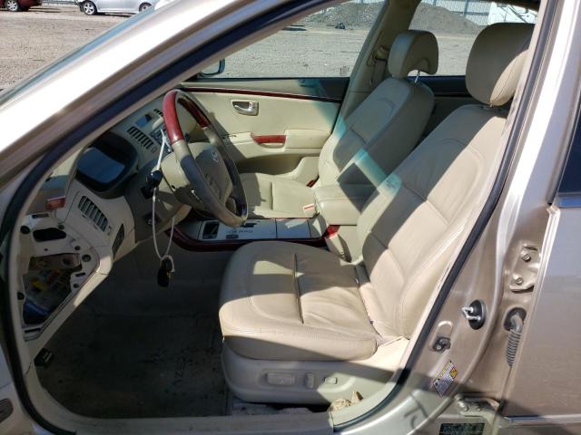 Photo 7 from auction – 2008 HYUNDAI AZERA SE with VIN KMHFC46F08A265216