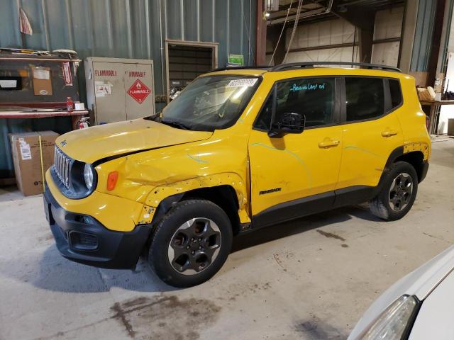 JEEP RENEGADE S 2016 with VIN ZACCJBATXGPD97901 - Photo from auction