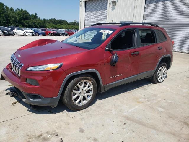 Photo 1 from auction – 2016 JEEP CHEROKEE S with VIN 1C4PJLAS6GW292029