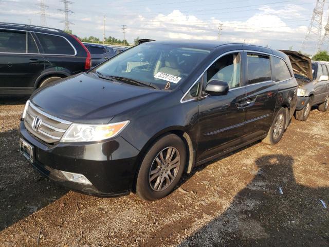 HONDA ODYSSEY EX 2013 with VIN 5FNRL5H46DB047964 - Photo from auction